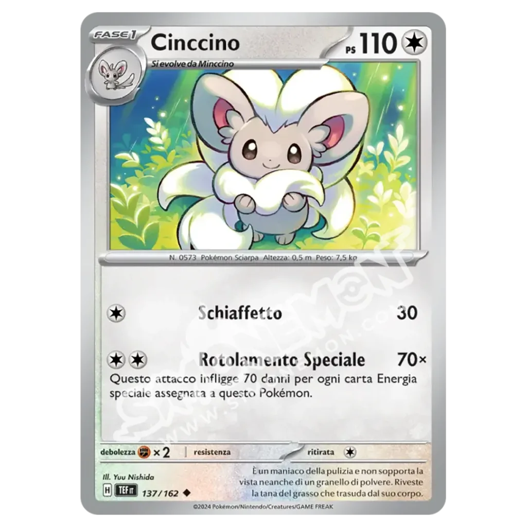 Cinccino 137/162 Cronoforze  (IT)