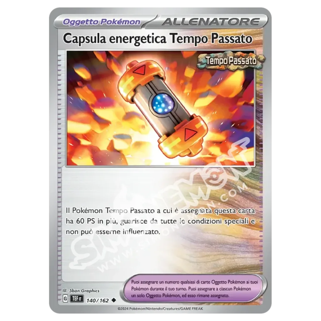 Capsula energetica Tempo Passato 140/162 Cronoforze  (IT)