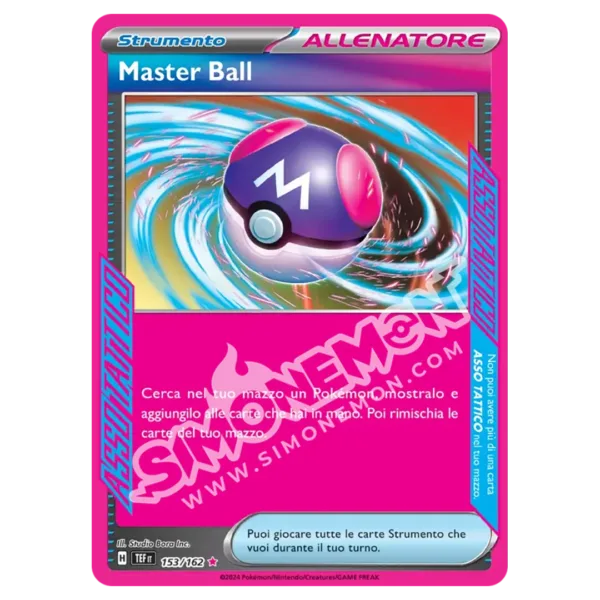 Master Ball 153/162 Cronoforze  (IT)