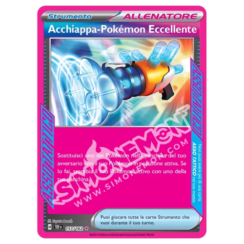 Acchiappa-Pokémon Eccellente 157/162 Cronoforze (IT)
