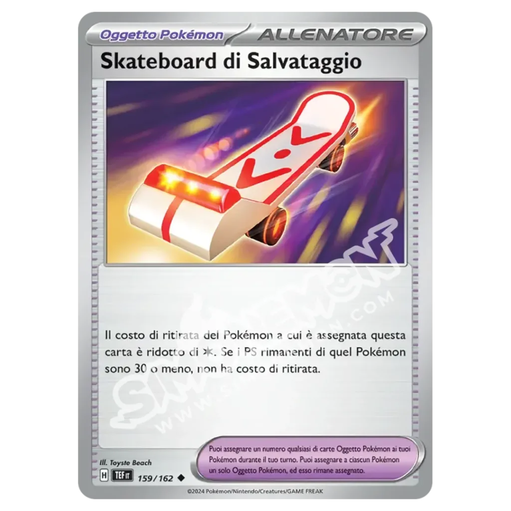 Skateboard di Salvataggio 159/162 Cronoforze  (IT)
