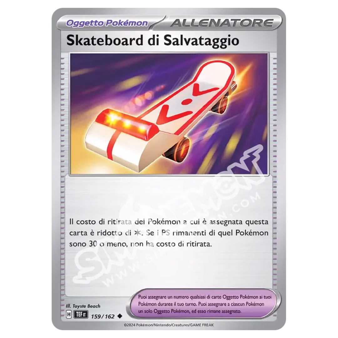 Skateboard di Salvataggio 159/162 Cronoforze (IT)