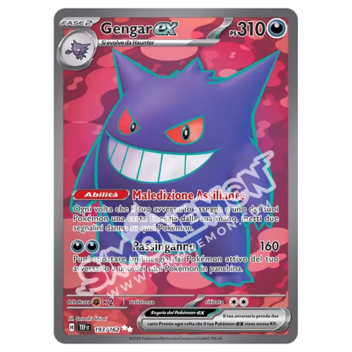 Gengar-ex 193/162 Cronoforze (IT)