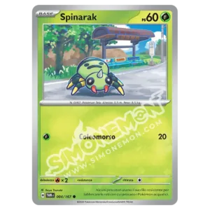 Spinarak 004/167 Crepuscolo Mascherato Reverse (IT)