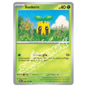 Sunkern 006/167 Crepuscolo Mascherato  (IT)