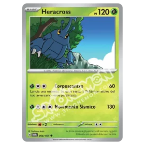 Heracross 008/167 Crepuscolo Mascherato Reverse (IT)