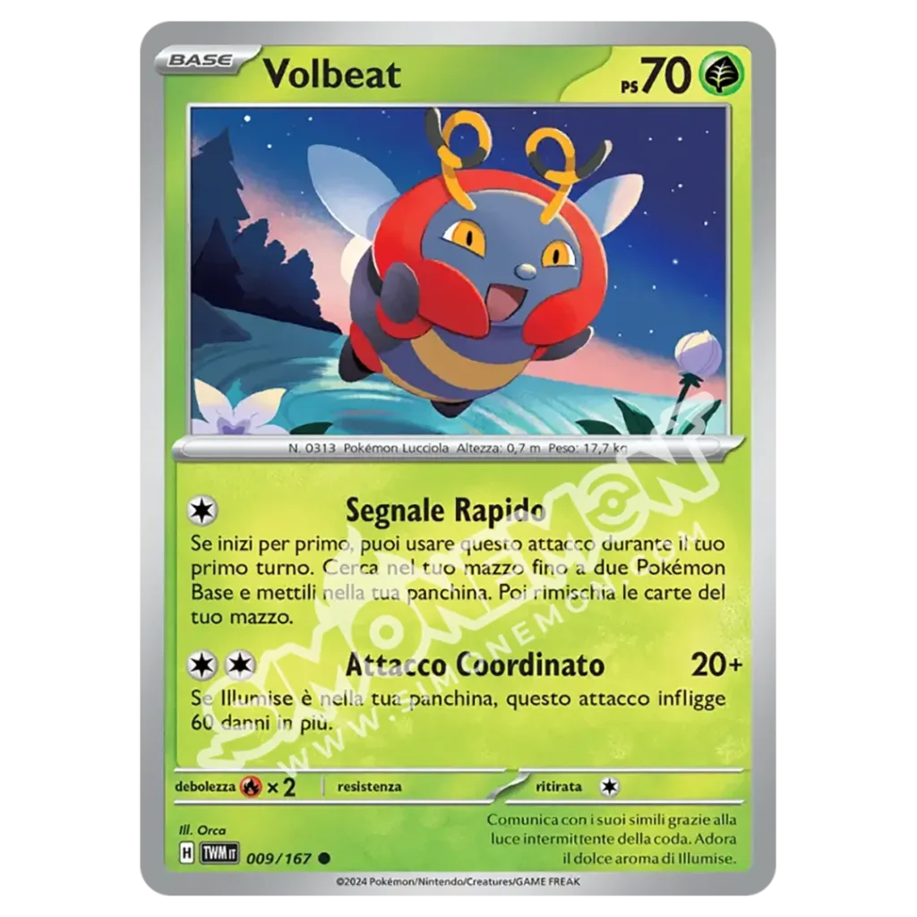Volbeat 009/167 Crepuscolo Mascherato Reverse (IT)