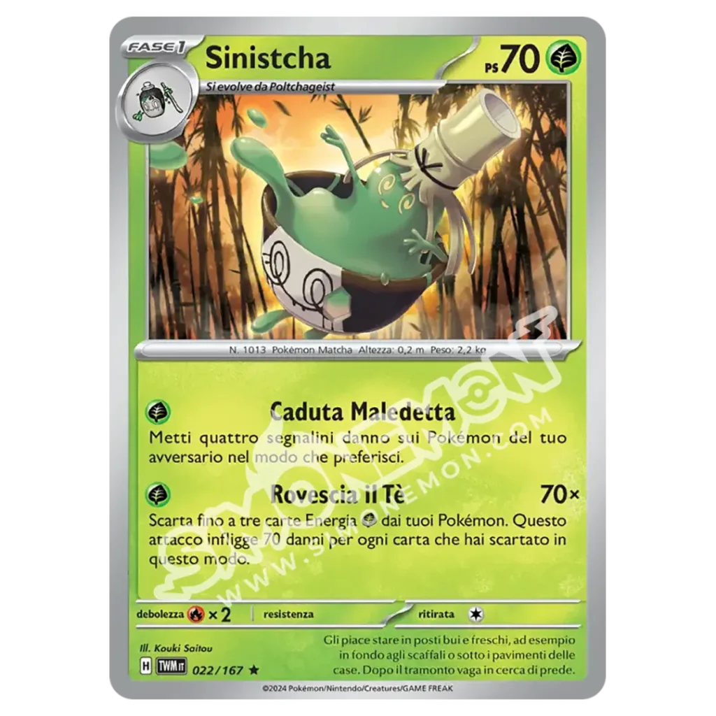 Sinistcha 022/167 Crepuscolo Mascherato Foil (IT)
