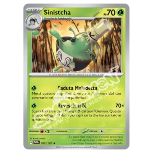 Sinistcha 022/167 Crepuscolo Mascherato Foil (IT)