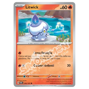 Litwick 036/167 Crepuscolo Mascherato Reverse (IT)