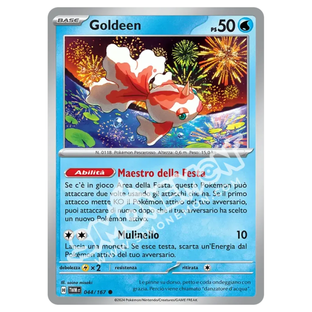 Goldeen 044/167 Crepuscolo Mascherato  (IT)