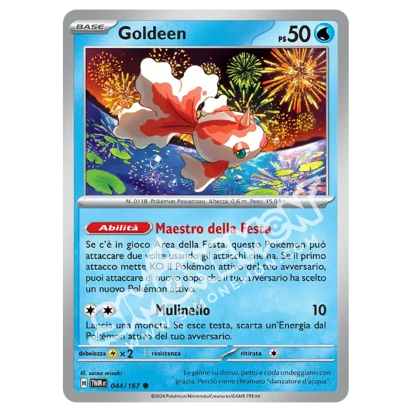 Goldeen 044/167 Crepuscolo Mascherato  (IT)