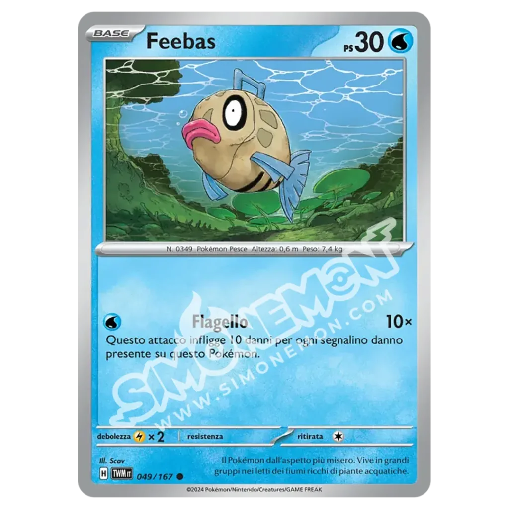 Feebas 049/167 Crepuscolo Mascherato  (IT)