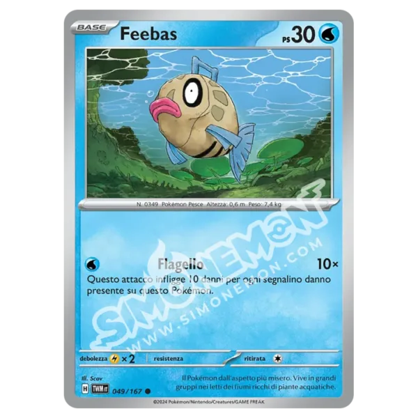 Feebas 049/167 Crepuscolo Mascherato  (IT)
