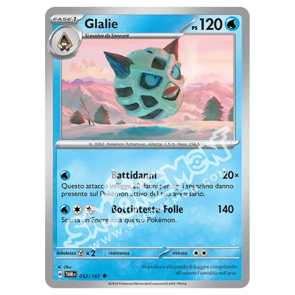 Glalie 052/167 Crepuscolo Mascherato  (IT)