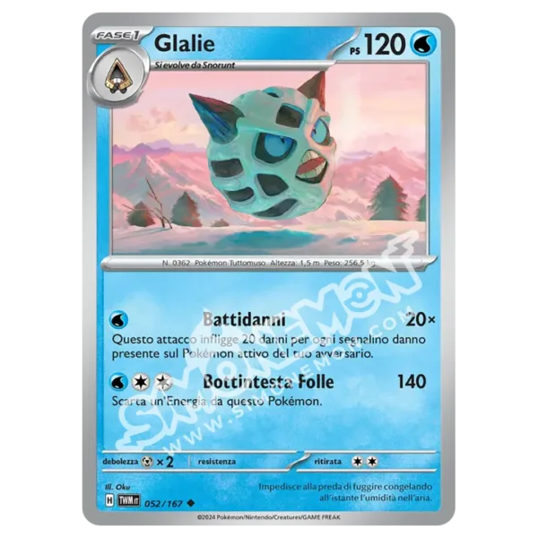 Glalie 052/167 Crepuscolo Mascherato  (IT)