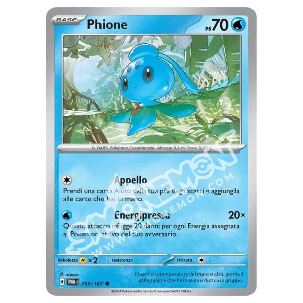 Phione 055/167 Crepuscolo Mascherato Reverse (IT)