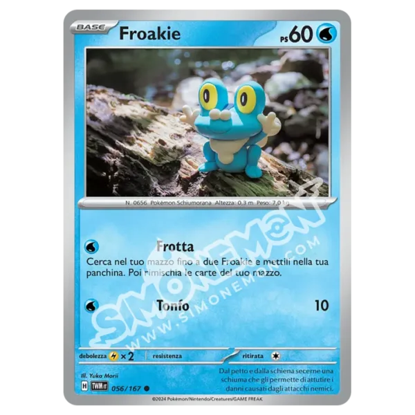 Froakie 056/167 Crepuscolo Mascherato  (IT)