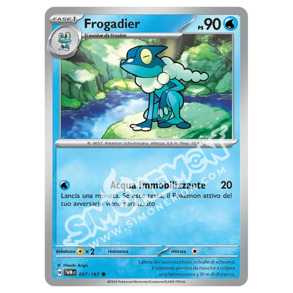 Frogadier 057/167 Crepuscolo Mascherato  (IT)
