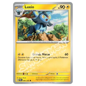 Luxio 067/167 Crepuscolo Mascherato Reverse (IT)