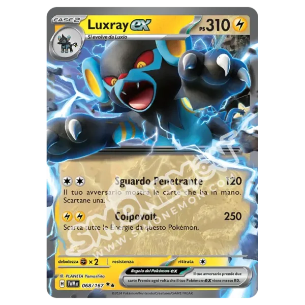 Luxray-ex 068/167 Crepuscolo Mascherato  (IT)