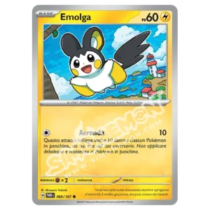 Emolga 069/167 Crepuscolo Mascherato Reverse (IT)