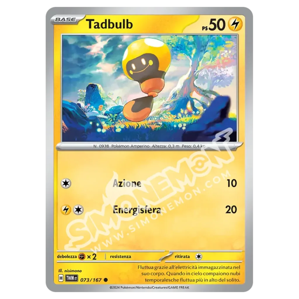 Tadbulb 073/167 Crepuscolo Mascherato  (IT)