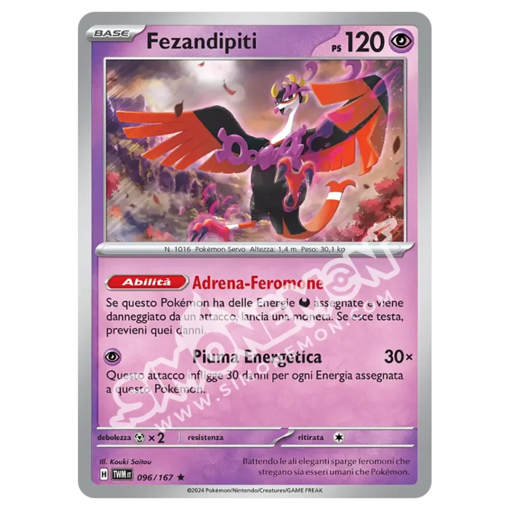 Fezandipiti 096/167 Crepuscolo Mascherato Foil (IT)