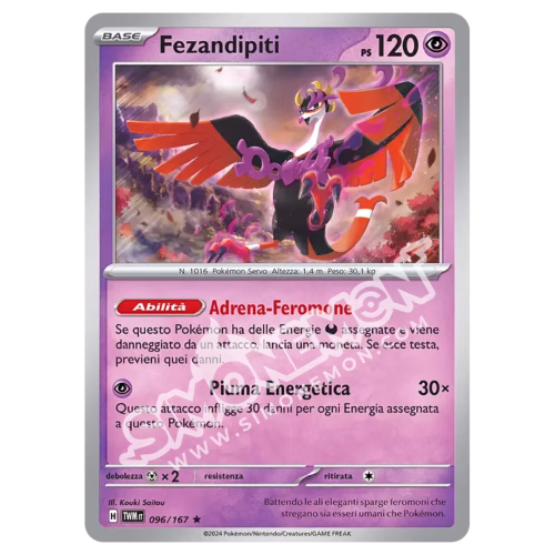 Fezandipiti 096/167 Crepuscolo Mascherato Foil (IT)