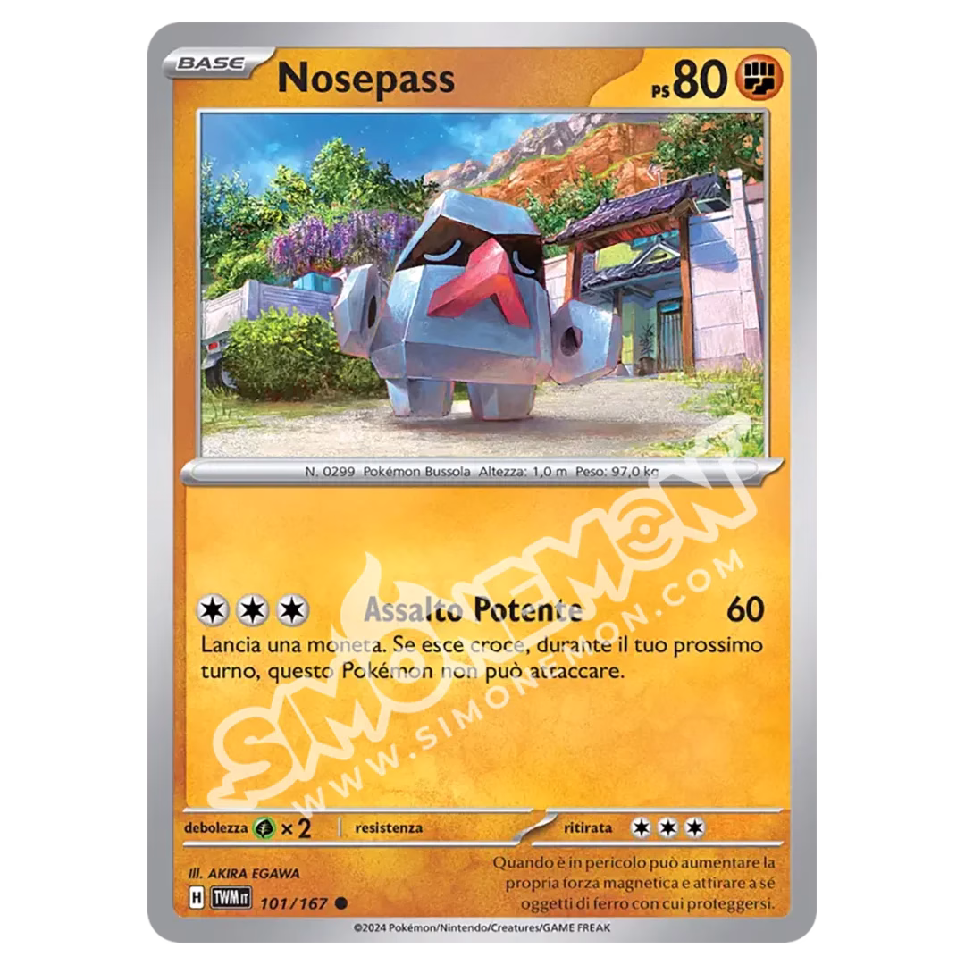 Nosepass 101/167 Crepuscolo Mascherato Reverse (IT)