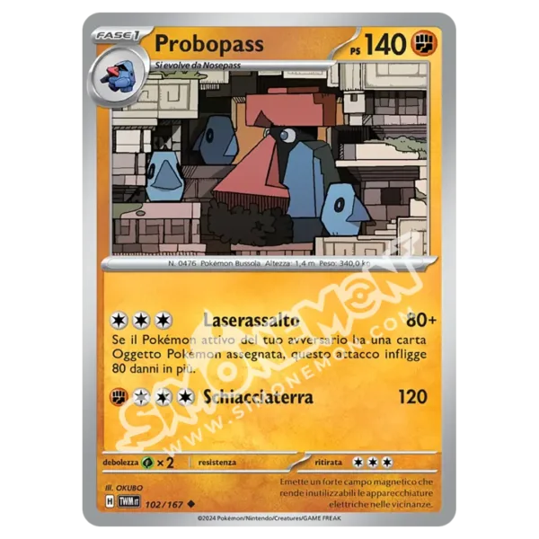 Probopass 102/167 Crepuscolo Mascherato (IT)