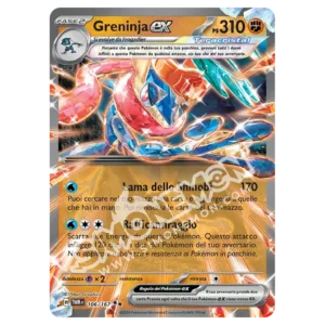Greninja-ex 106/167 Crepuscolo Mascherato  (IT)