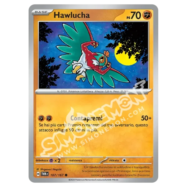 Hawlucha 107/167 Crepuscolo Mascherato  (IT)