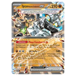 Ogerpon Maschera Fondamenta-ex 112/167 Crepuscolo Mascherato  (IT)