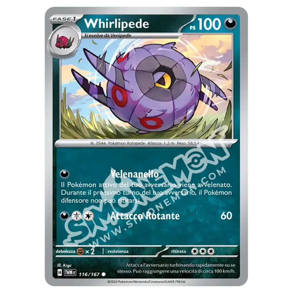 Whirlipede 116/167 Crepuscolo Mascherato  (IT)