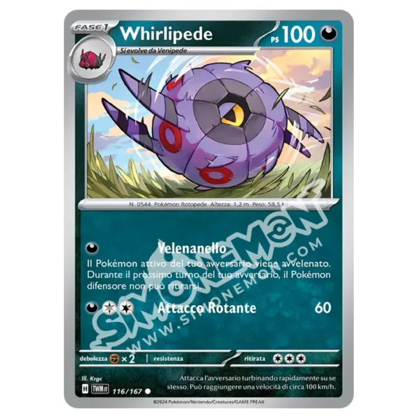 Whirlipede 116/167 Crepuscolo Mascherato  (IT)
