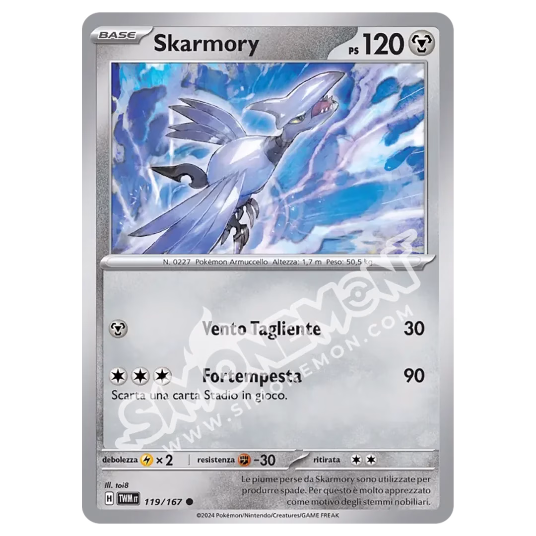 Skarmory 119/167 Crepuscolo Mascherato (IT)
