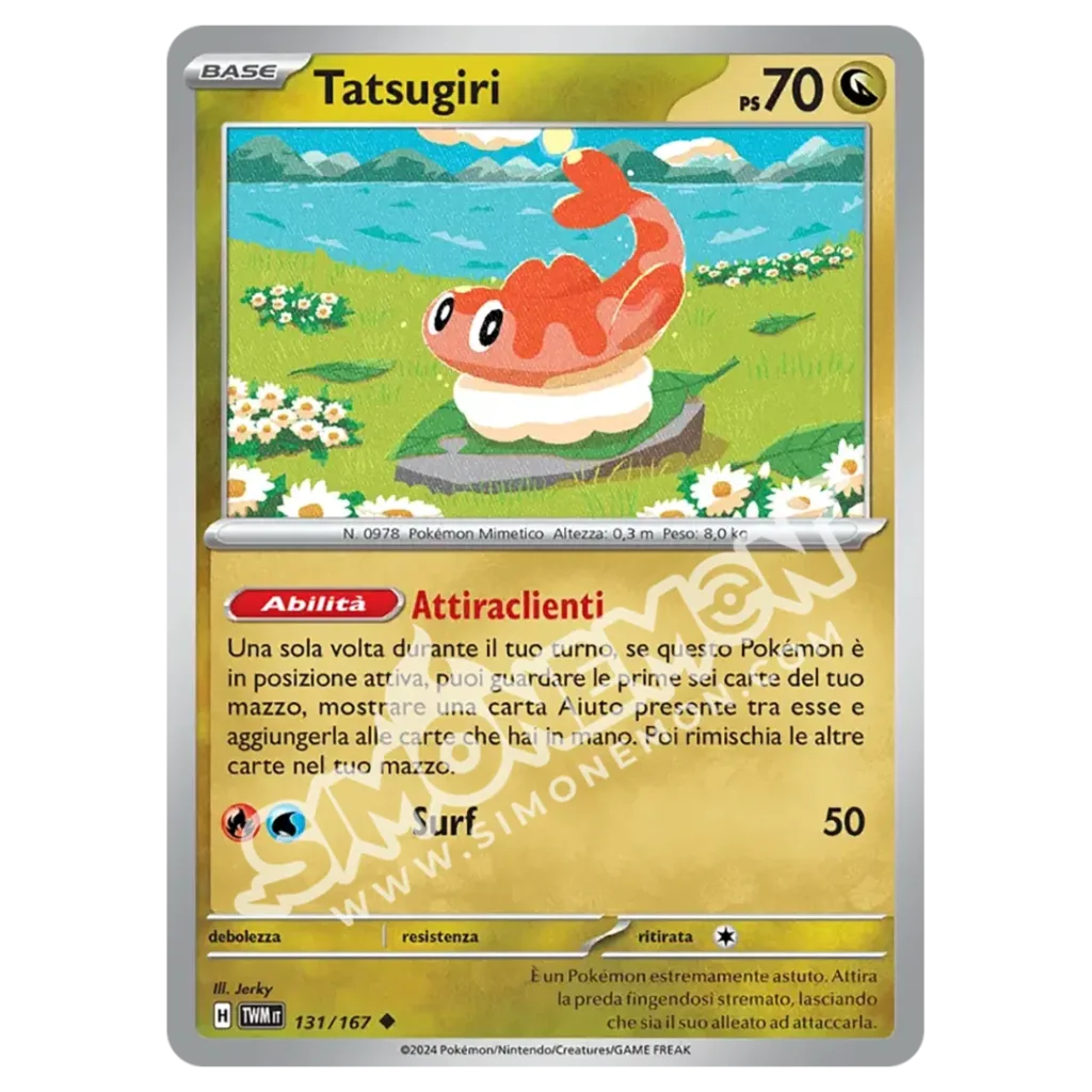Tatsugiri 131/167 Crepuscolo Mascherato  (IT)