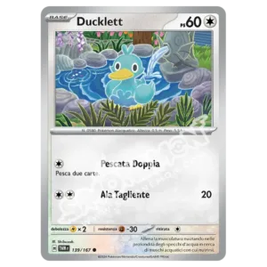Ducklett 139/167 Crepuscolo Mascherato Reverse (IT)