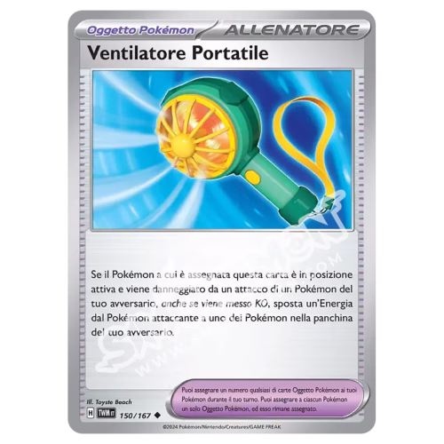 Ventilatore Portatile 150/167 Crepuscolo Mascherato (IT)