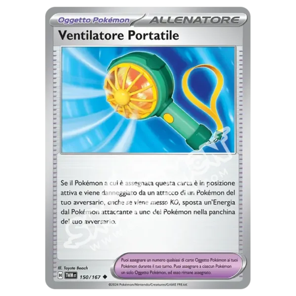 Ventilatore Portatile 150/167 Crepuscolo Mascherato (IT)