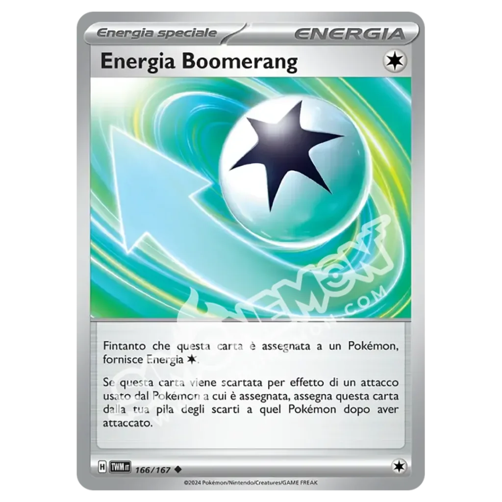 Energia Boomerang 166/167 Crepuscolo Mascherato  (IT)