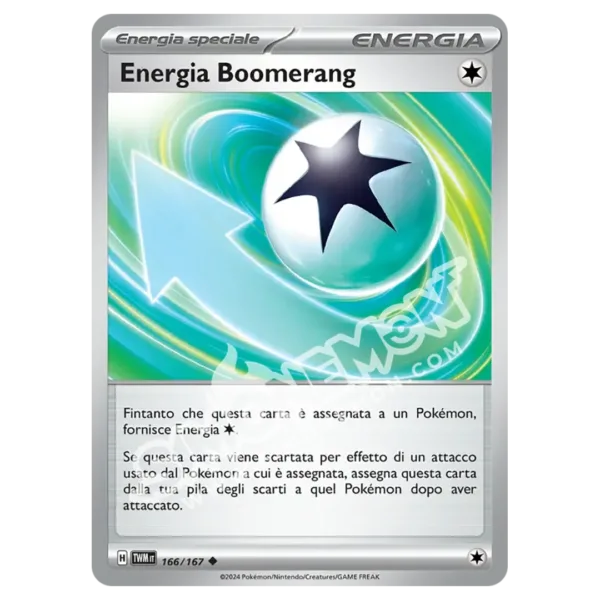 Energia Boomerang 166/167 Crepuscolo Mascherato (IT)