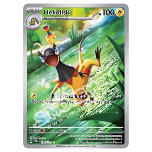 Heliolisk 177/167 Crepuscolo Mascherato (IT)