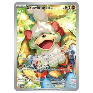 Growlithe di Hisui 181/167 Crepuscolo Mascherato  (IT)