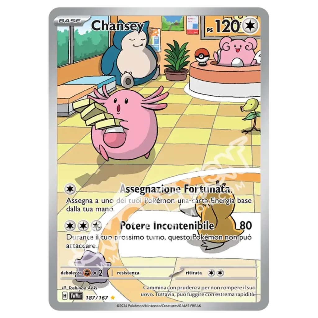 Chansey 187/167 Crepuscolo Mascherato (IT)