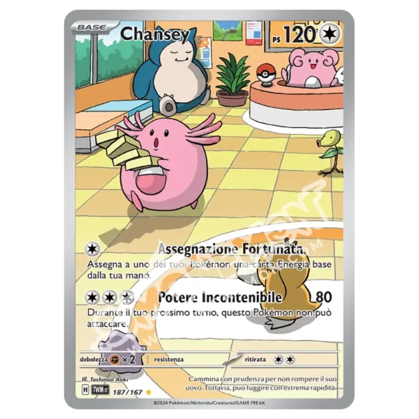Chansey 187/167 Crepuscolo Mascherato (IT)