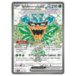 Ogerpon Maschera Turchese-ex 190/167 Crepuscolo Mascherato  (IT)