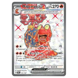 Magcargo-ex 191/167 Crepuscolo Mascherato  (IT)