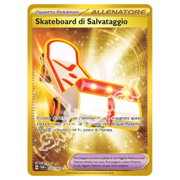 Skateboard di Salvataggio 225/167 Crepuscolo Mascherato (IT)